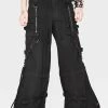 Tripp NYC Bottoms Black Chain And Zipper Pants 2 Tripp NYC Bottoms Black Chain And Zipper Pants