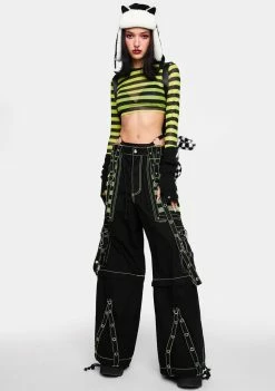 Tripp NYC Yellow Electro Darkstreet Pants