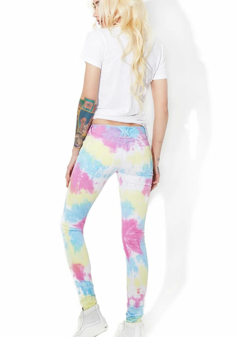 Tripp NYC Tie Dye Twill Pants Bottoms 6 Tripp NYC Tie Dye Twill Pants Bottoms