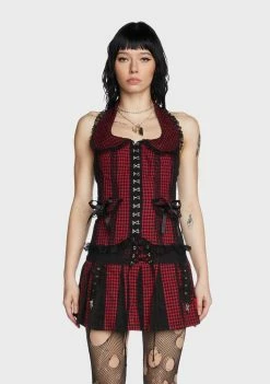 Tripp NYC Tops Bo Peep Halter Corset