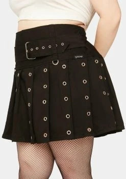 Tripp NYC Plus Super Rocker Mini Skirt Bottoms