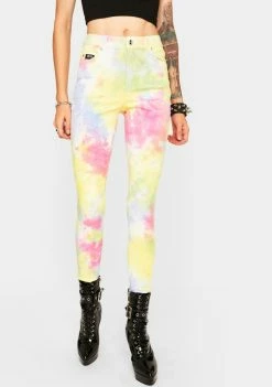 Tripp NYC Bottoms Festival Tie Dye Pants