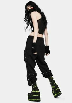 Tripp NYC Strap Knit Sweatpants Bottoms 9 Tripp NYC Strap Knit Sweatpants Bottoms